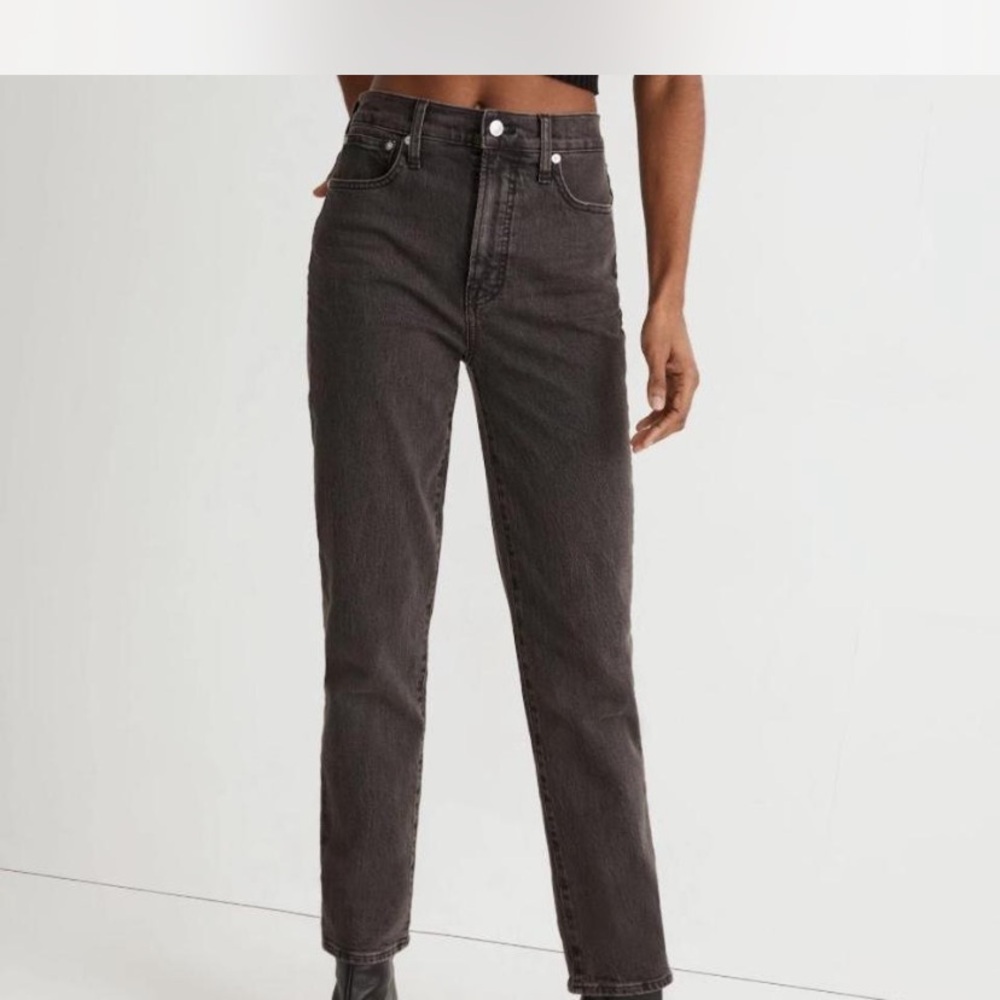 Madewell Perfect Vintage washed Black Jeans